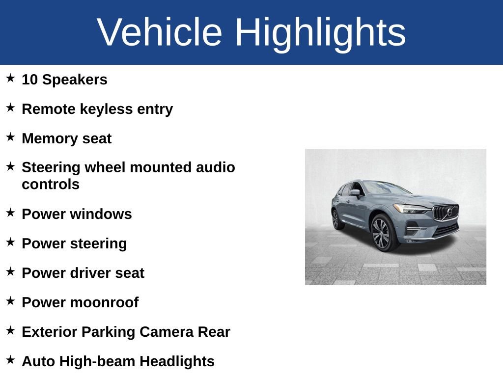 Certified 2023 Volvo XC60 B5 Plus w/ Protection Package Premier FWD image 4