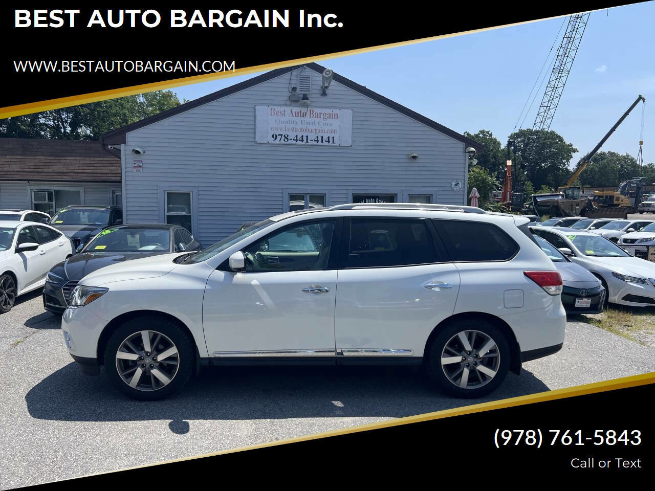 Used 2015 Nissan Pathfinder Platinum image 1