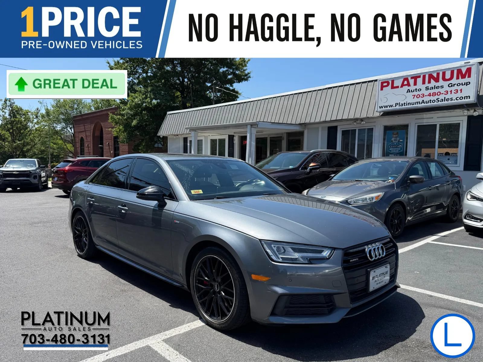 Used 2018 Audi A4 2.0T Premium Plus w/ Premium Plus Package AWD/4WD image 1