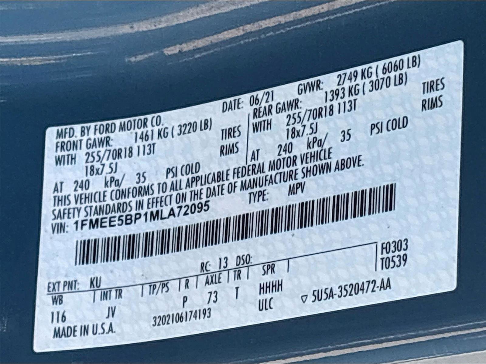 Used 2021 Ford Bronco Outer Banks image 33