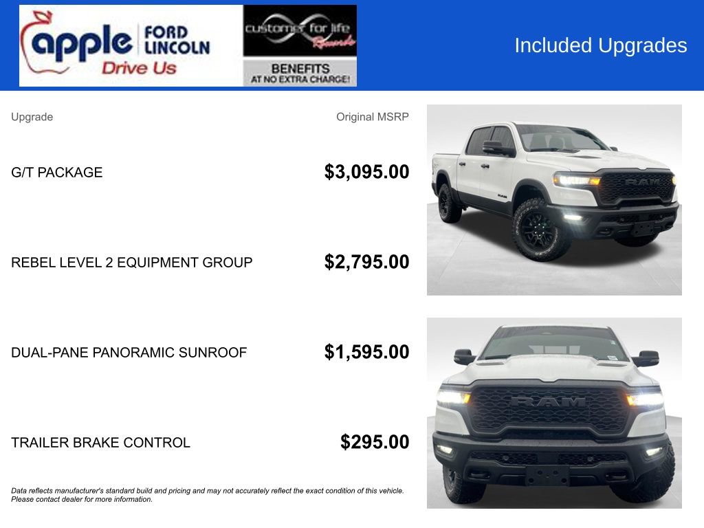 Used 2026 RAM 1500 Rebel w/ G/T Package image 4