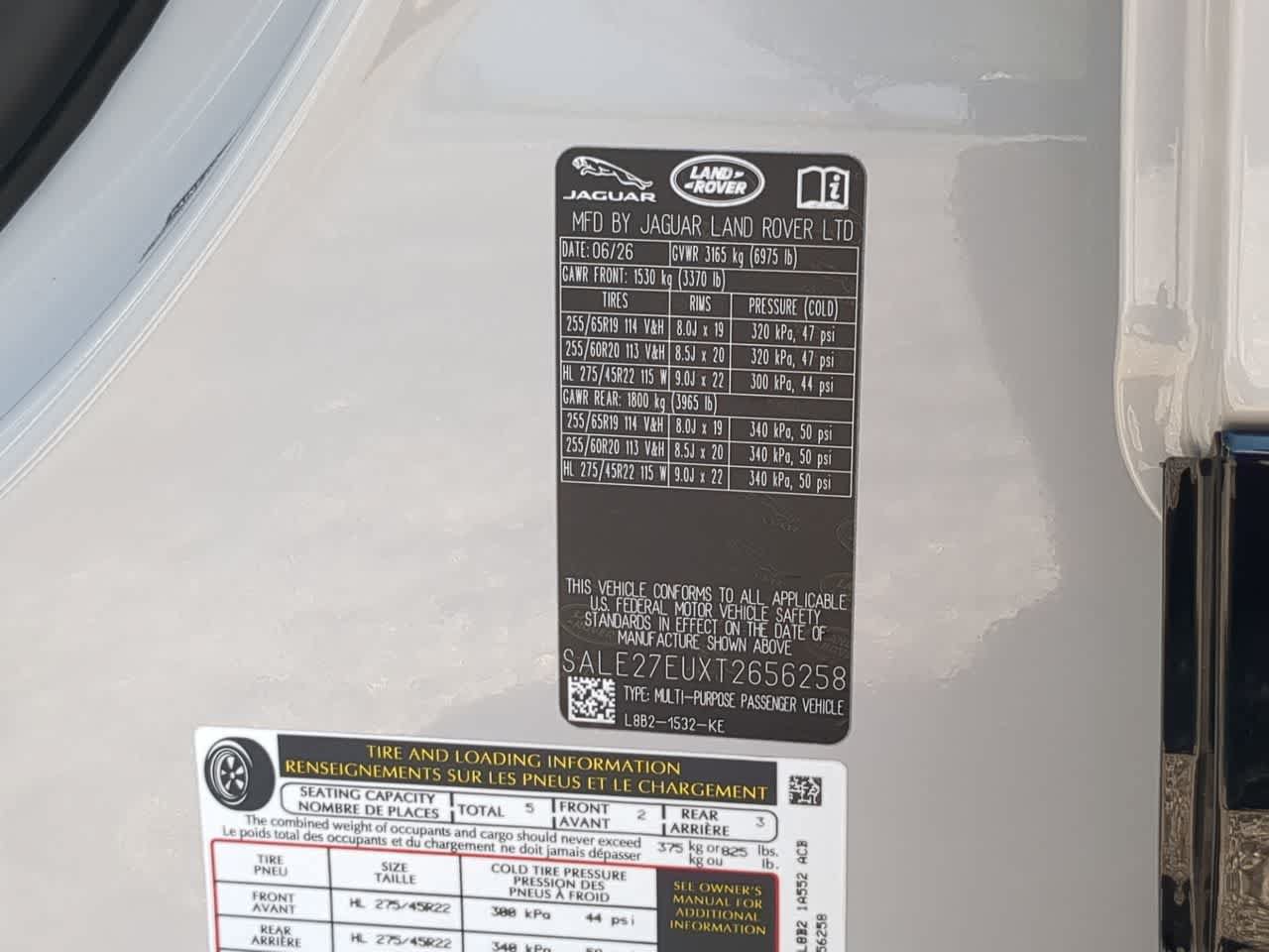 New 2026 Land Rover Defender 110 X-Dynamic SE AWD/4WD image 38