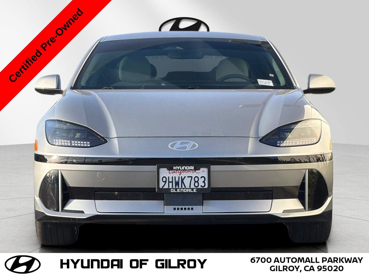Certified 2023 Hyundai Ioniq 6 SEL w/ Cargo Package RWD image 10