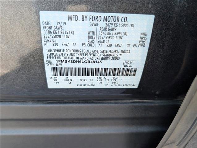 Used 2020 Ford Explorer XLT w/ Equipment Group 202A image 26