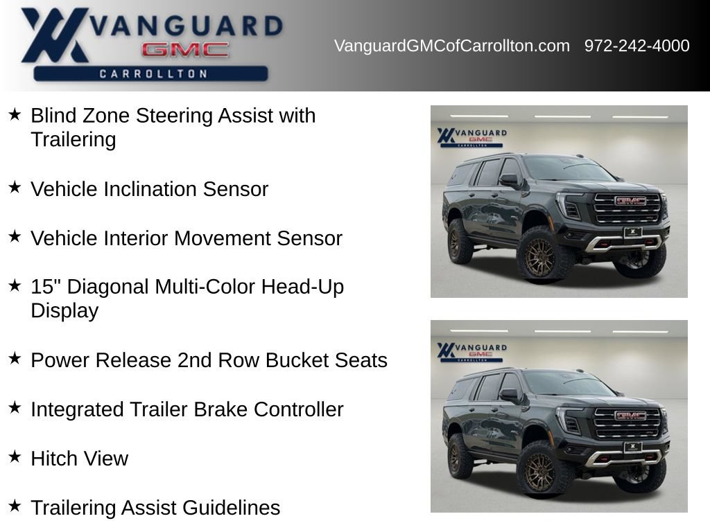 New 2026 GMC Yukon XL AT4 w/ AT4 Premium Plus Package AWD/4WD image 13
