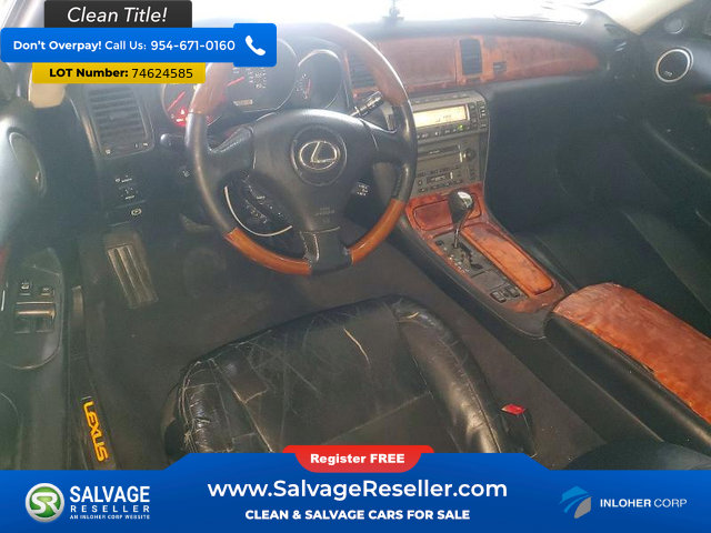 Used 2005 Lexus SC 430 Convertible image 11