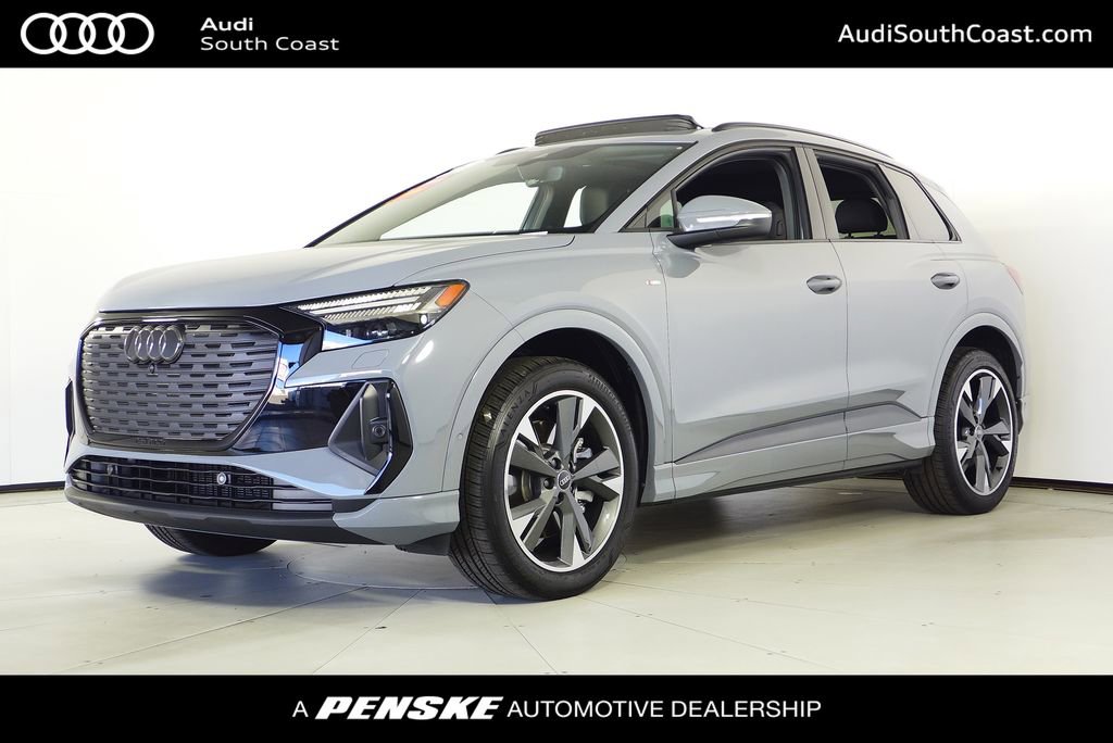 Used 2024 Audi Q4 e-tron Prestige w/ Black Optic Package image 1