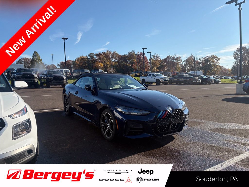 Used 2022 BMW 440i xDrive Convertible w/ Premium Package