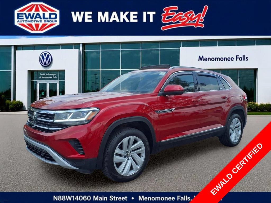 Used 2020 Volkswagen Atlas Cross Sport SEL Premium AWD/4WD image 3
