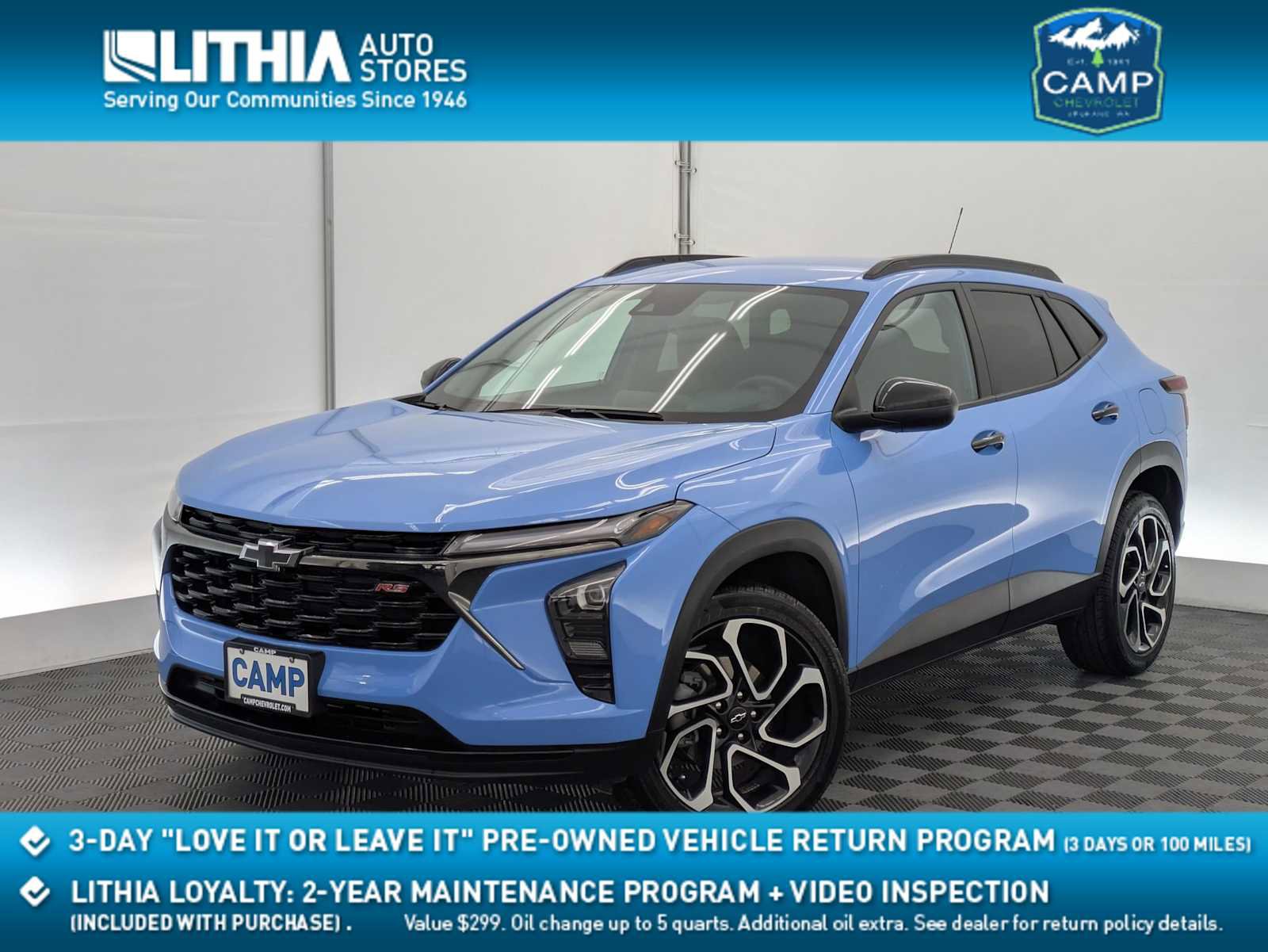 Used 2024 Chevrolet Trax RS FWD image 1
