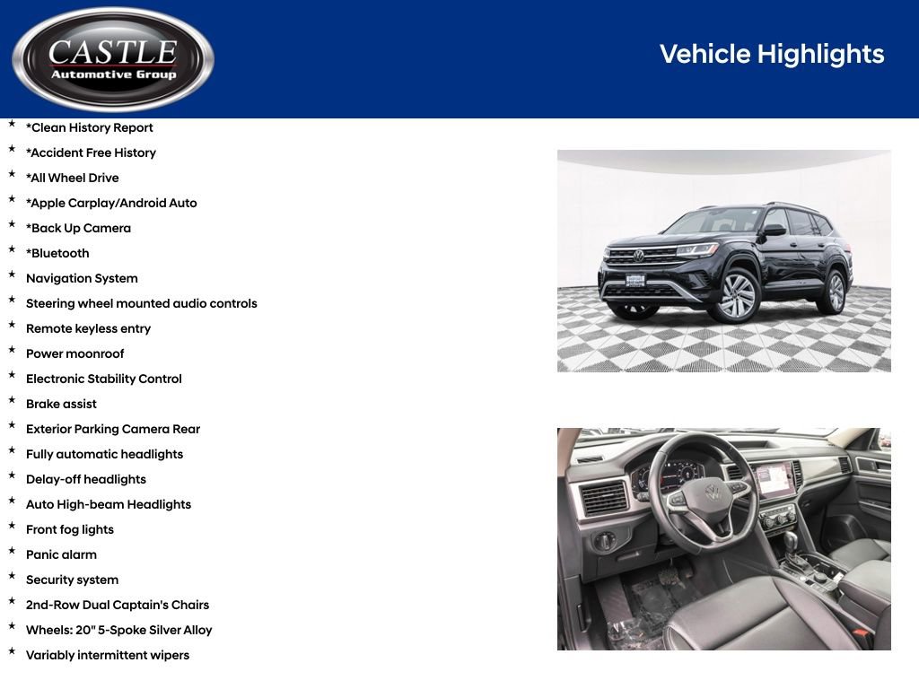 Used 2021 Volkswagen Atlas SEL image 4