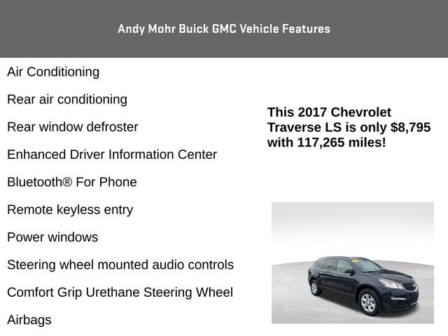 Used 2017 Chevrolet Traverse LS image 8