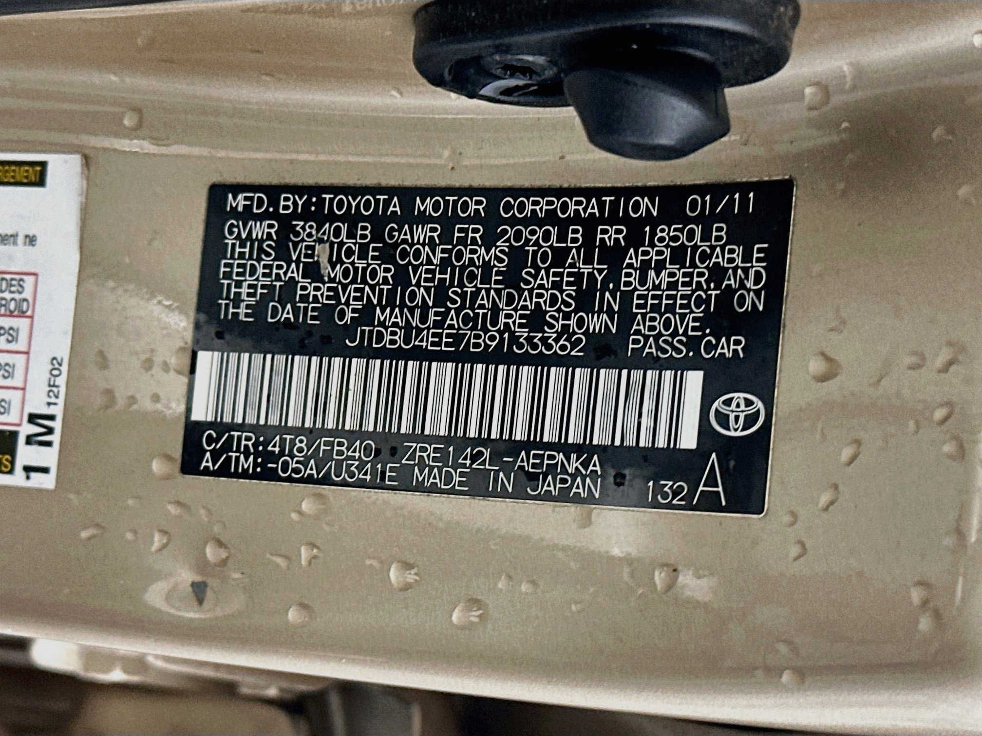 Used 2011 Toyota Corolla LE FWD image 12