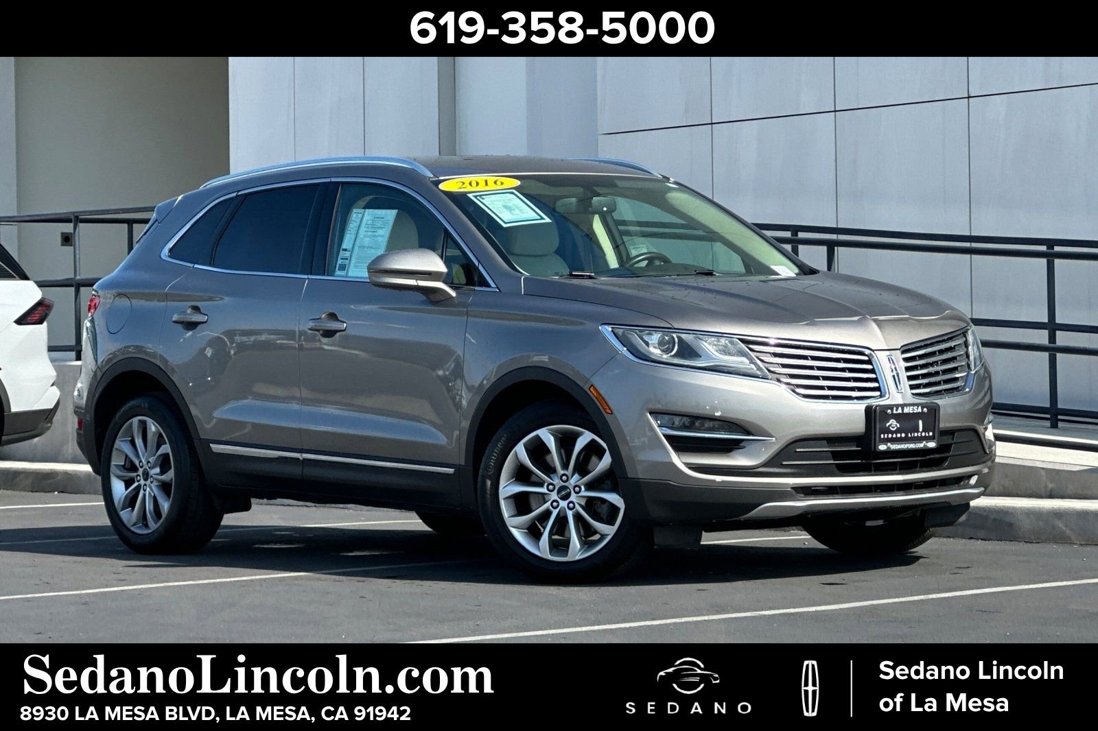 Used 2016 Lincoln MKC Select w/ Select Plus Package