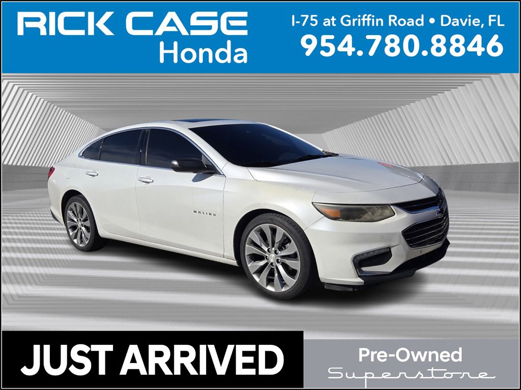 Used 2017 Chevrolet Malibu Premier w/ Premier Sun and Wheel Package