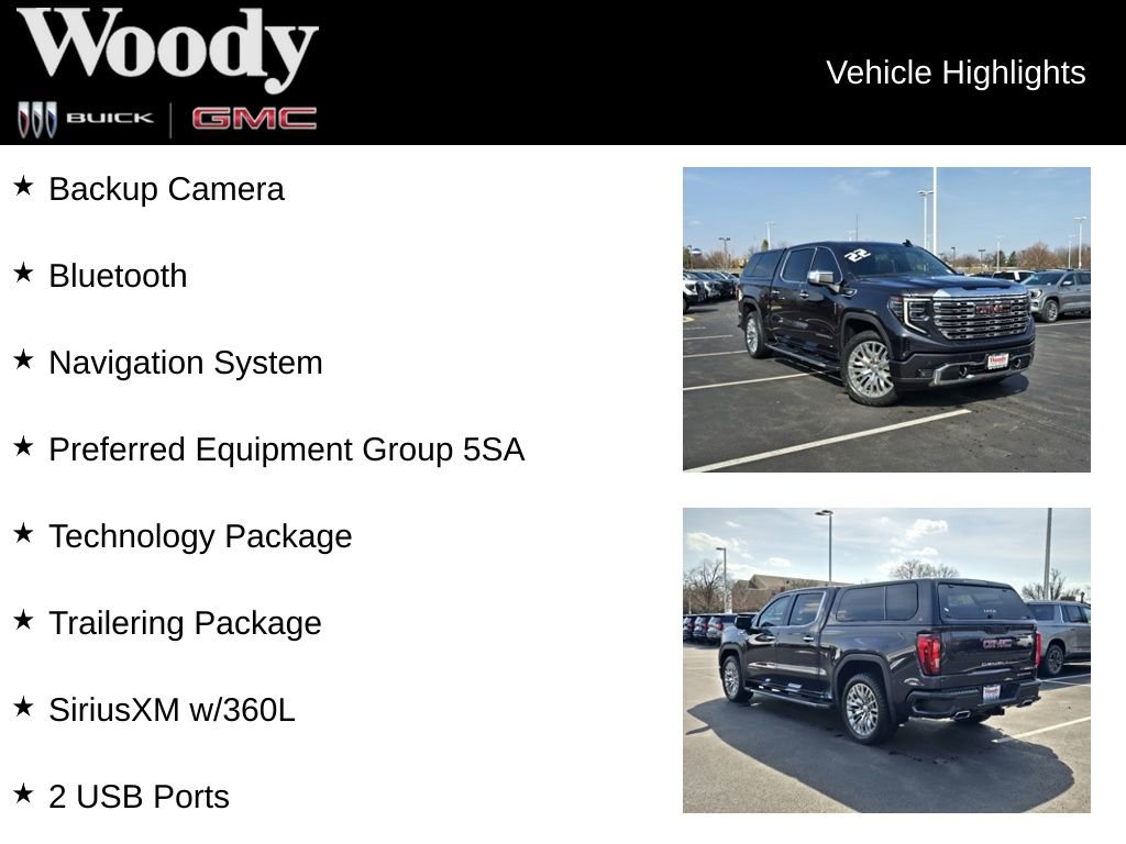 Used 2022 GMC Sierra 1500 Denali w/ Technology Package image 3
