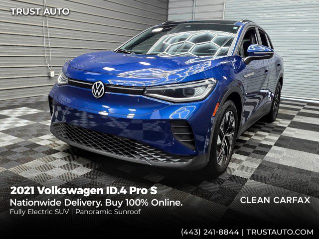 Used 2021 Volkswagen ID.4 Pro S RWD image 1