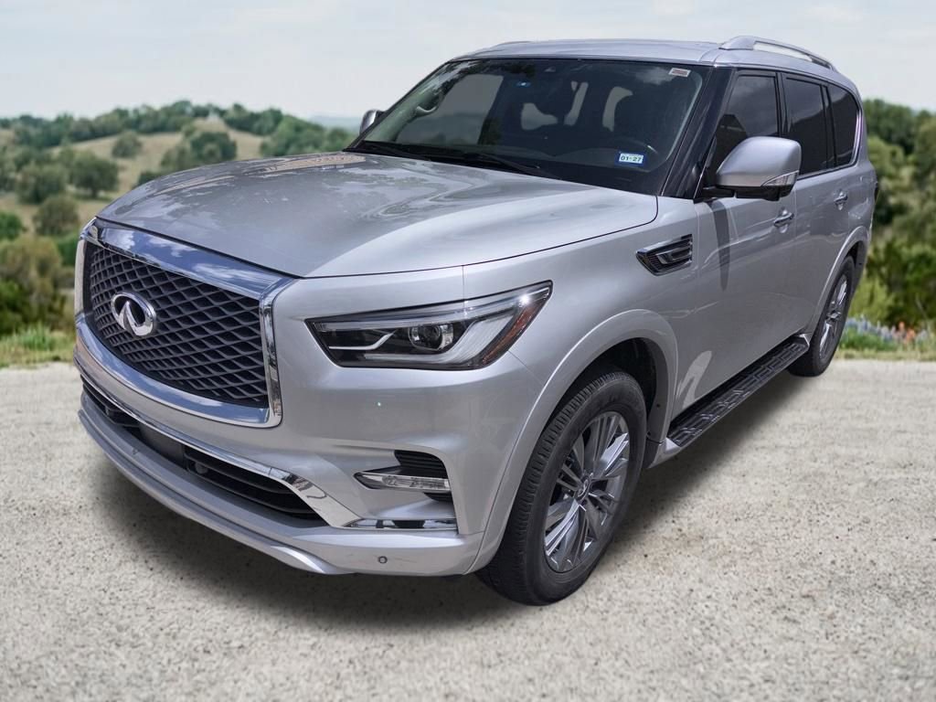 Used 2022 INFINITI QX80 Luxe w/ Cargo Package RWD image 1