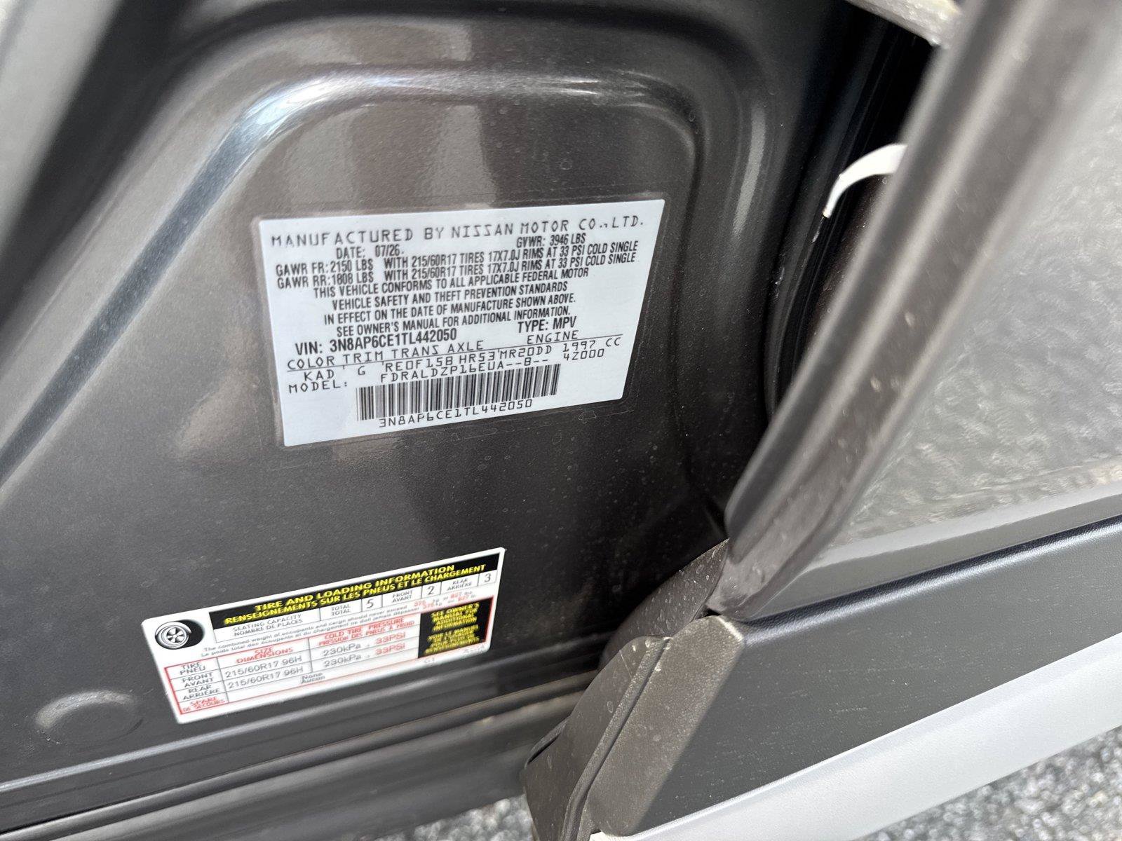 Certified 2026 Nissan Kicks SV w/ Cold Weather Package FWD image 30