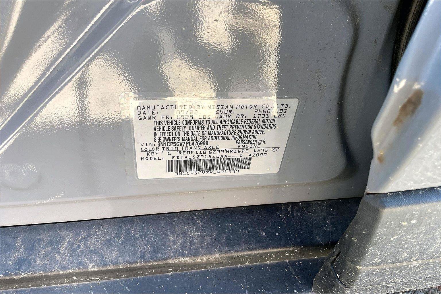 Certified 2023 Nissan Kicks SV FWD image 3