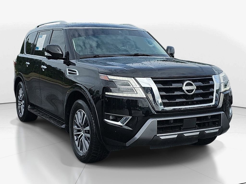 Used 2024 Nissan Armada SL w/ Captain's Chairs Package RWD video 2
