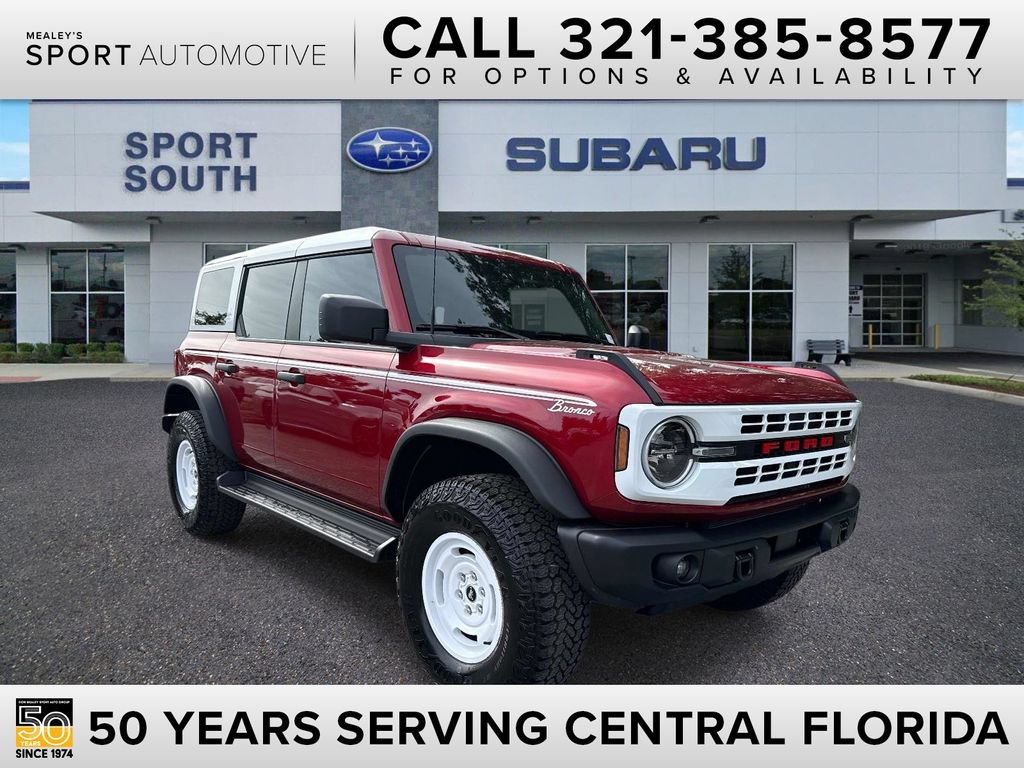 Used 2025 Ford Bronco Heritage Edition AWD/4WD image 1