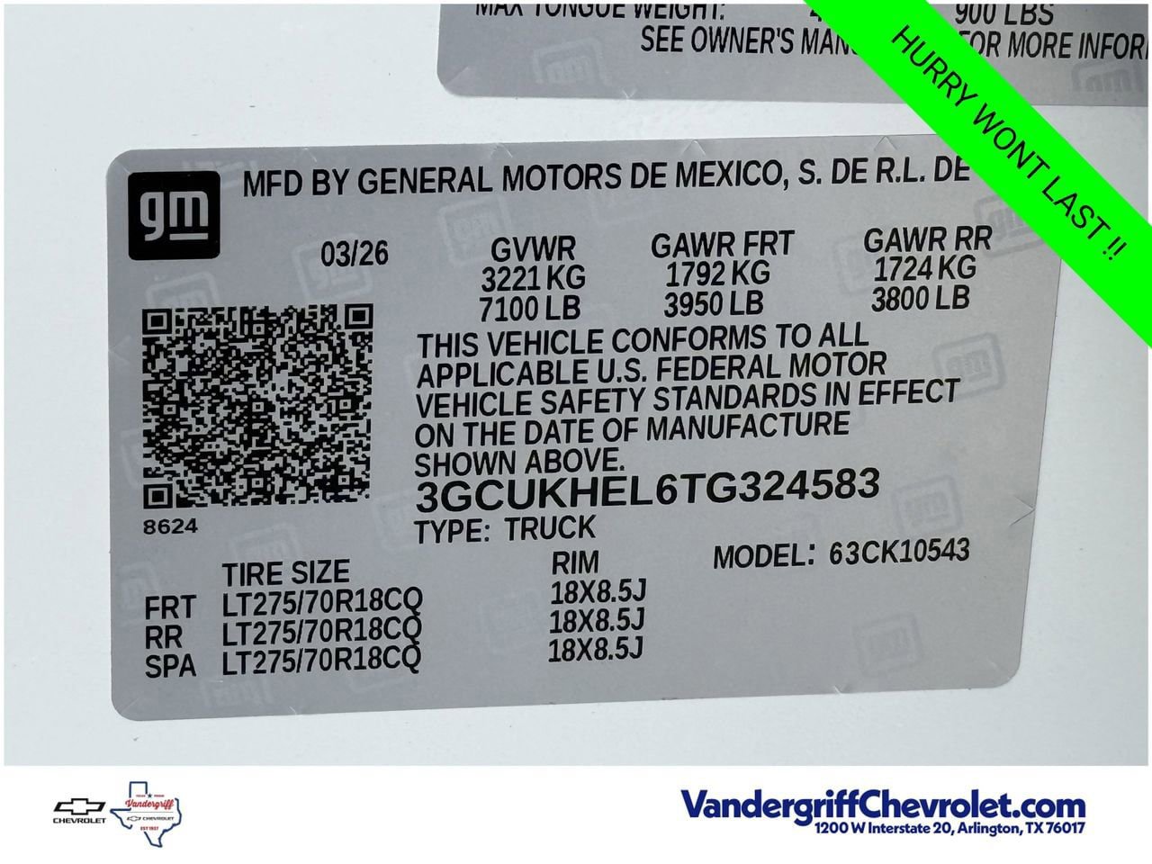 New 2026 Chevrolet Silverado 1500 ZR2 AWD/4WD image 22