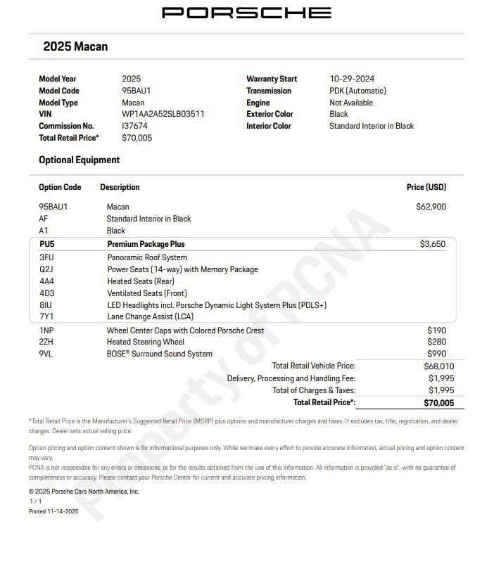 Used 2025 Porsche Macan image 6