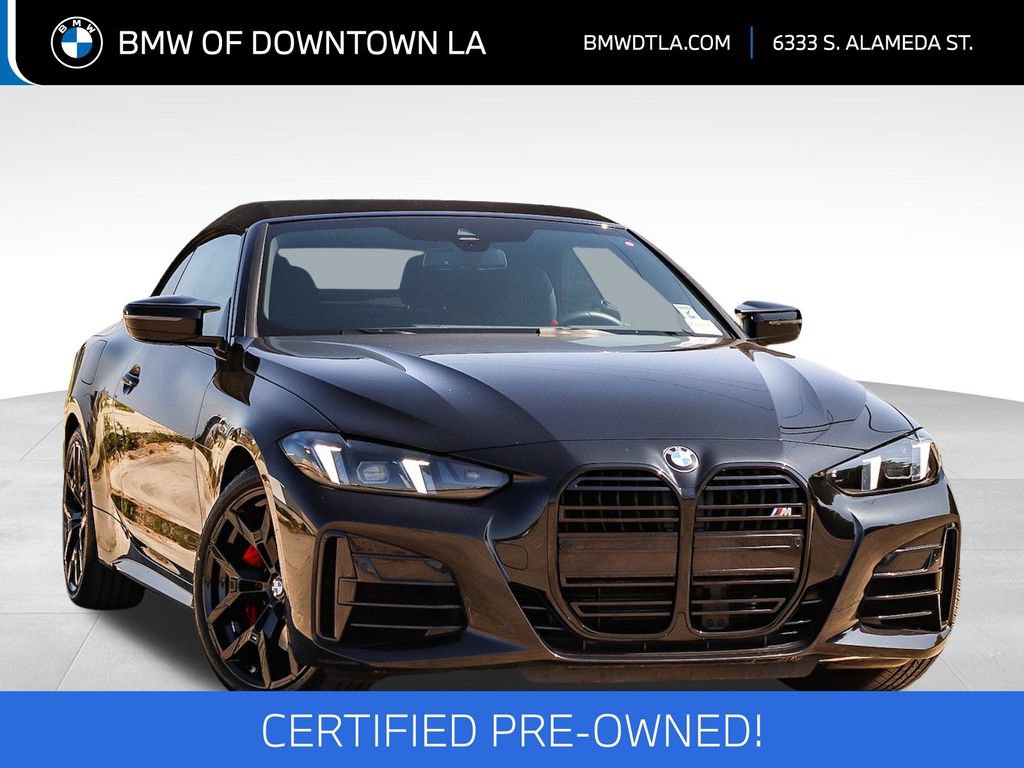 Certified 2025 BMW M440i Convertible w/ Shadowloine Package