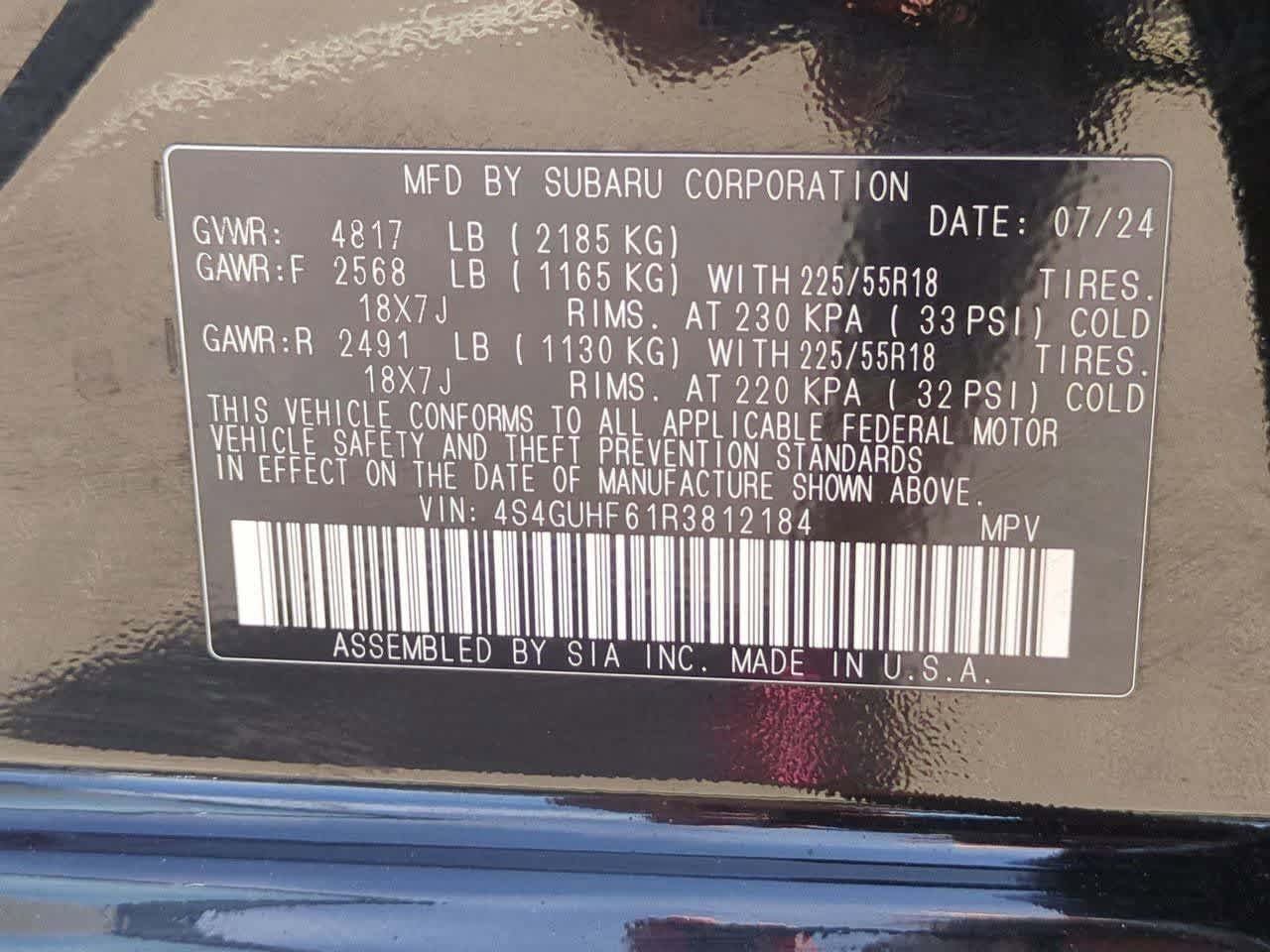 Certified 2024 Subaru Crosstrek 2.5i Sport AWD/4WD image 35