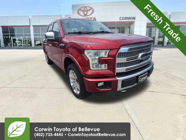 Used 2015 Ford F150 Platinum w/ Equipment Group 701A Luxury AWD/4WD image 1