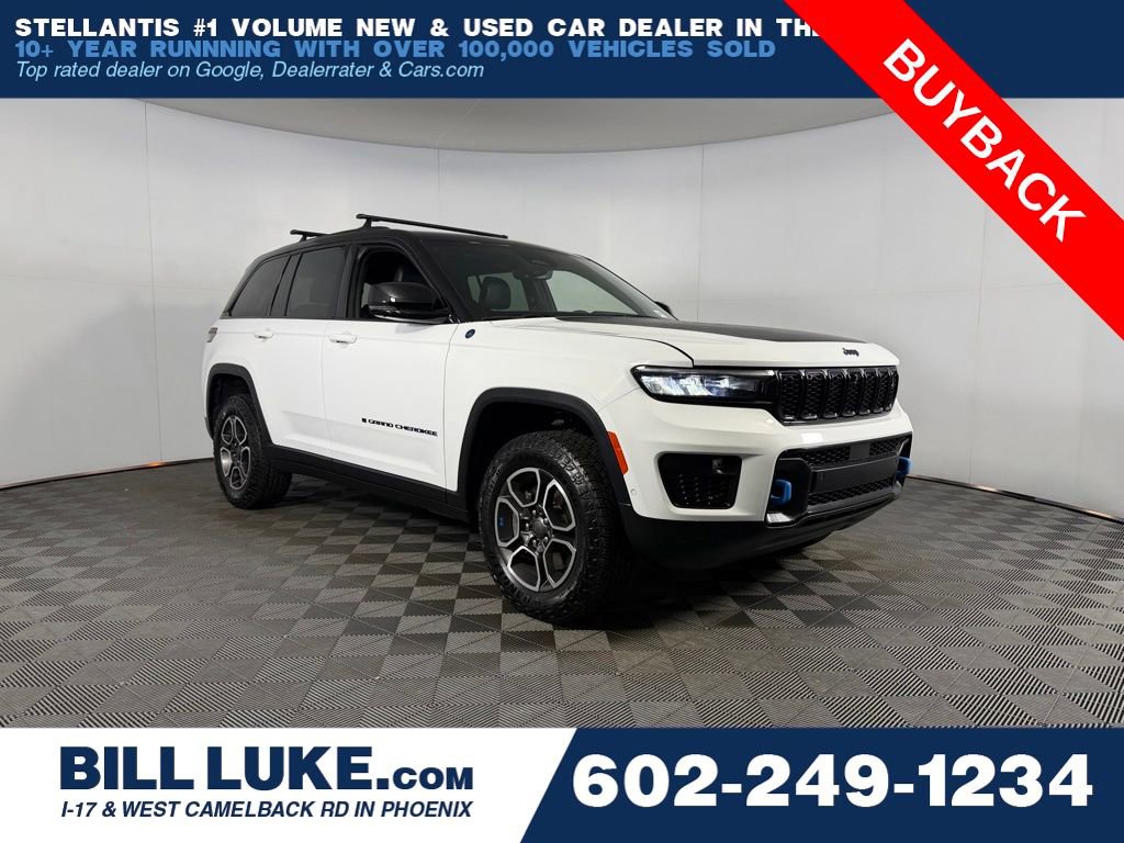 Used 2023 Jeep Grand Cherokee Trailhawk w/ Advanced Protech Group II AWD/4WD video 1