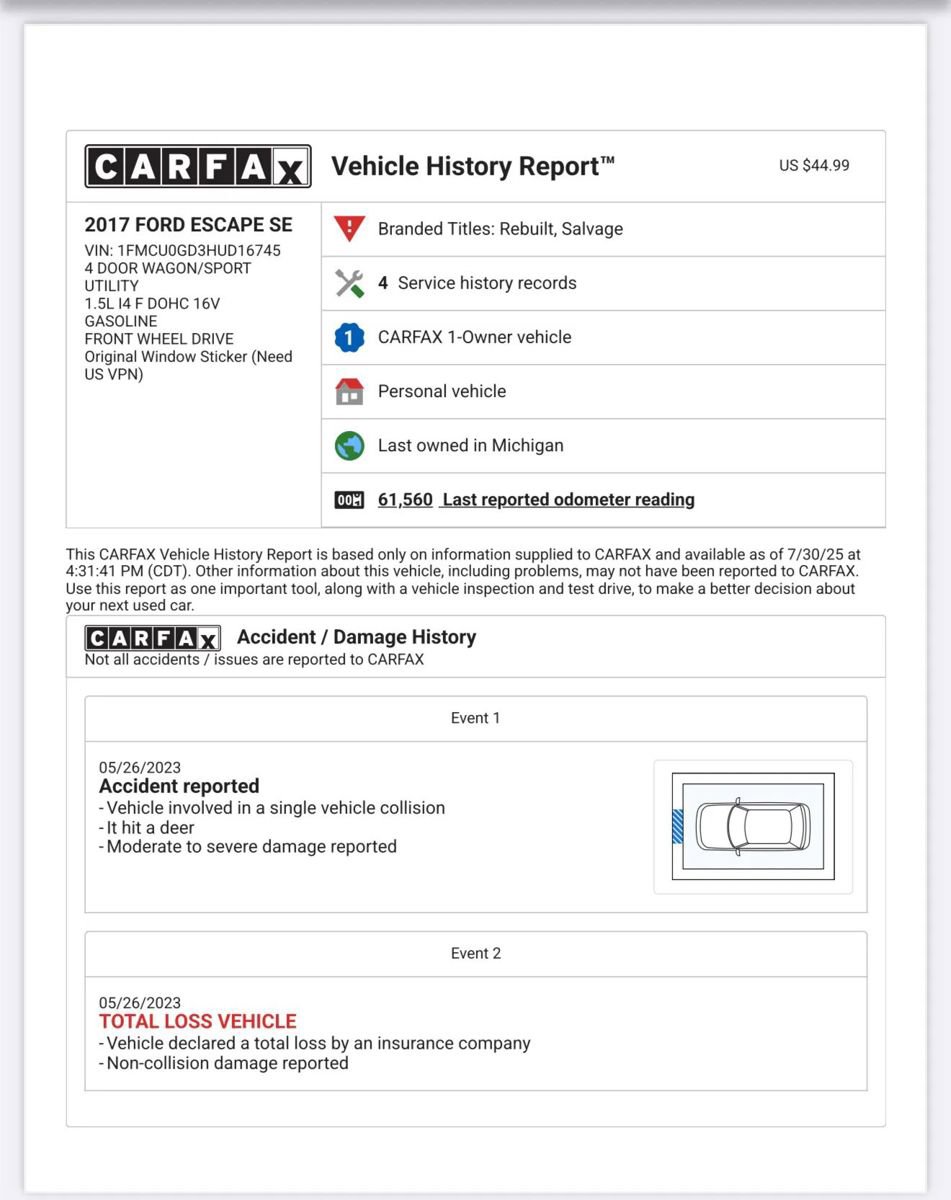 Used 2017 Ford Escape SE w/ SE Cold Weather Package image 41
