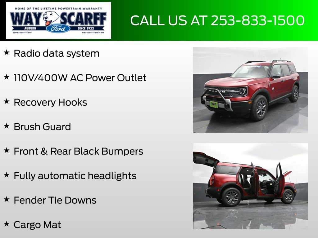 New 2025 Ford Bronco Sport Big Bend AWD/4WD image 18