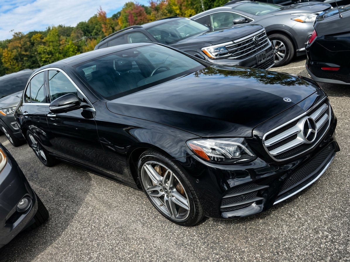 Used 2019 Mercedes-Benz E 450 4MATIC Sedan w/ Premium Package image 3