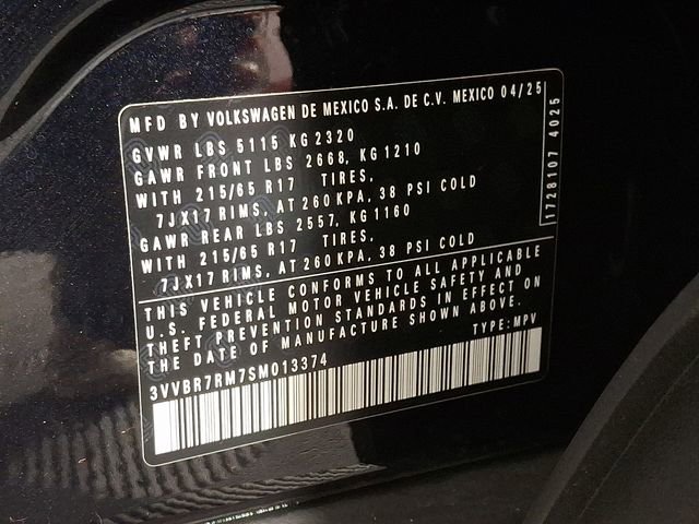 Used 2025 Volkswagen Tiguan S AWD/4WD image 24