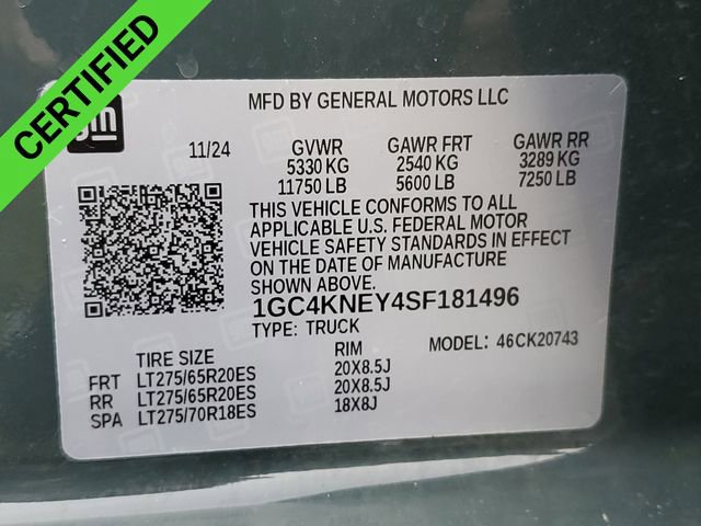 Certified 2025 Chevrolet Silverado 2500 LT image 34