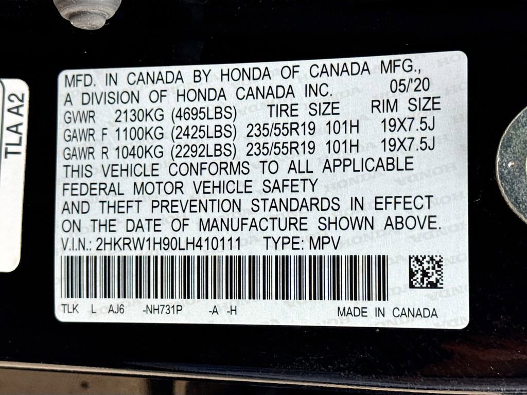 Used 2020 Honda CR-V Touring image 43