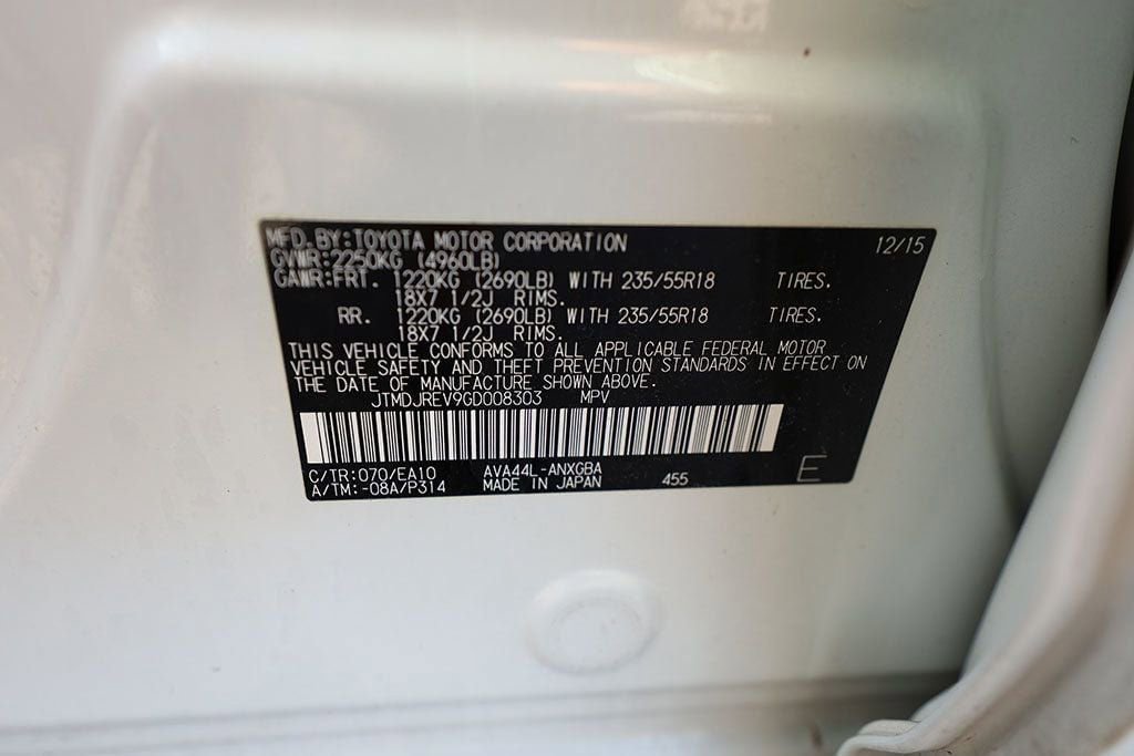 Used 2016 Toyota RAV4 Limited image 35