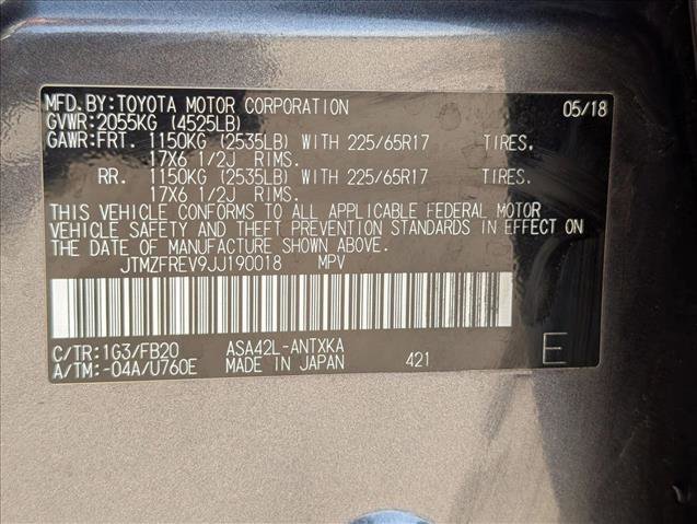 Used 2018 Toyota RAV4 LE w/ All Weather Liner Package FWD image 20