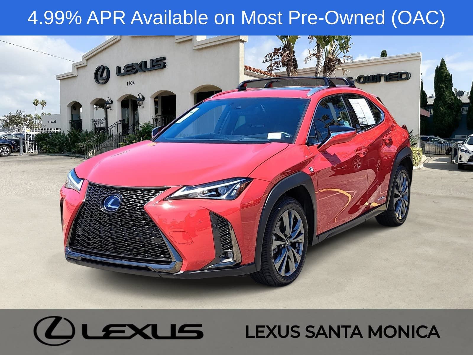 Used 2019 Lexus UX 250h F Sport w/ F Sport Premium Package
