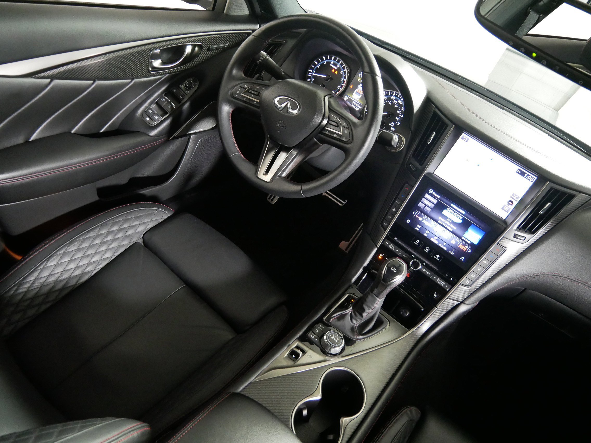 Used 2023 INFINITI Q50 Red Sport 400 w/ Carbon Fiber Package image 9