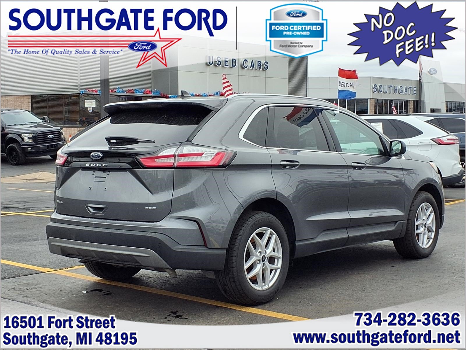 Certified 2024 Ford Edge SEL w/ Convenience Package AWD/4WD image 2
