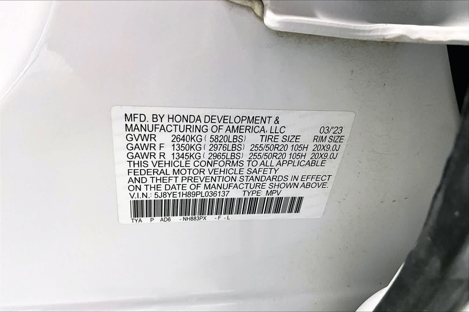 Used 2023 Acura MDX SH-AWD w/ Advance Package image 19