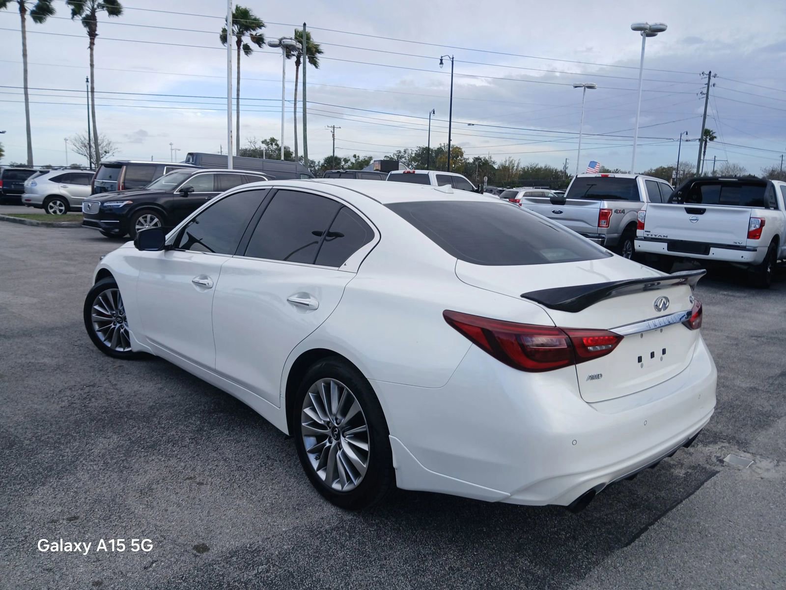 Used 2021 INFINITI Q50 Luxe w/ Cargo Package AWD/4WD image 6
