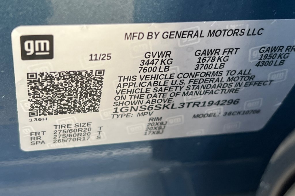 New 2026 Chevrolet Tahoe Premier image 25