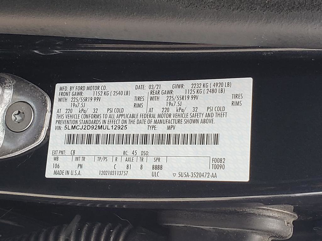 Used 2021 Lincoln Corsair Reserve w/ Elements Package image 41