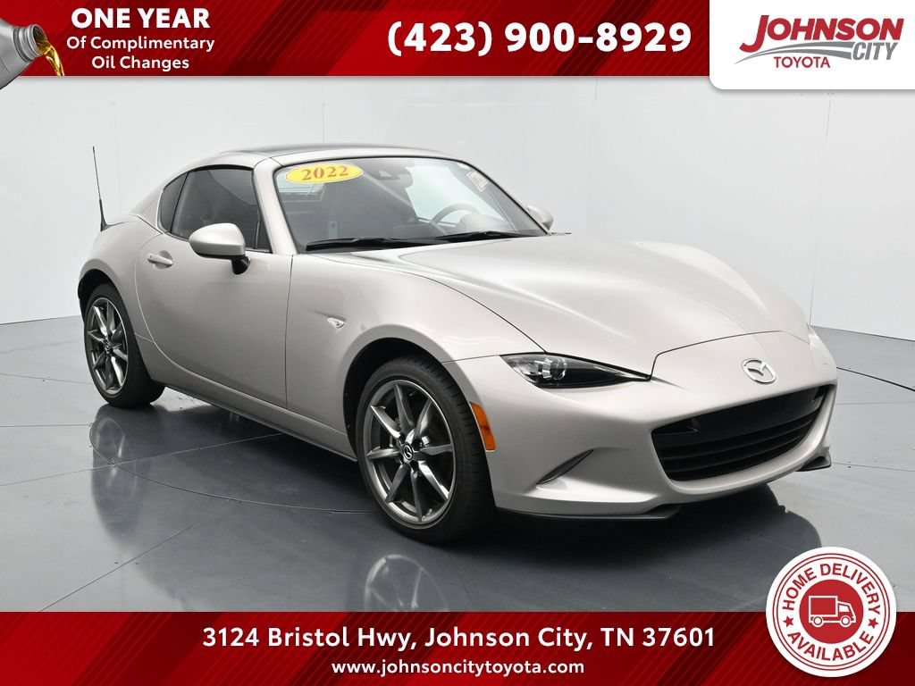 Used 2022 MAZDA MX-5 Miata RF Grand Touring w/ Weather Package RWD video 1