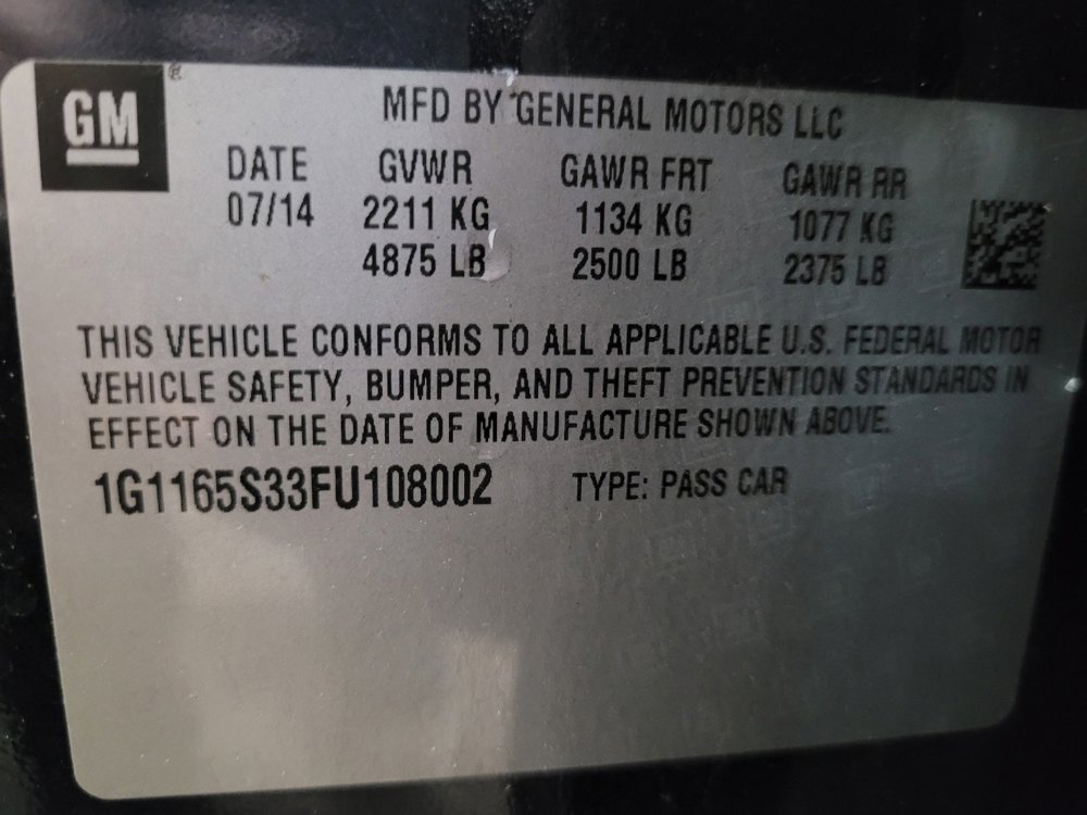 Used 2015 Chevrolet Impala LTZ FWD image 33