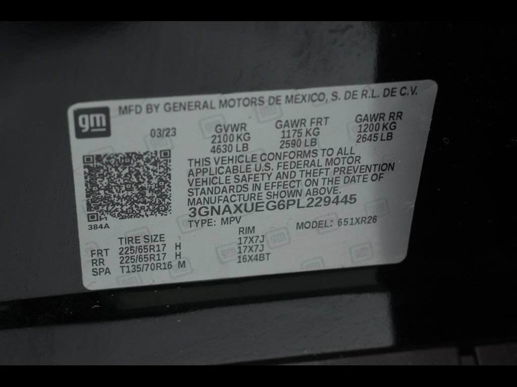 Used 2023 Chevrolet Equinox LT AWD/4WD image 30